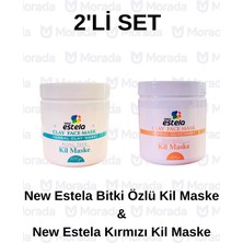 New Estela Profesyonel Kil Maske Seti 600GR X2 Adet