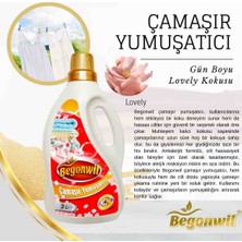 Çamaşır Yumuşatıcı Kalıcı Koku 3lt Konsantre Begonwil (Lovely)
