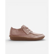 Clarks Funny Dream Light Pink Suede Kadın Pembe Günlük Ayakkabı 26182263