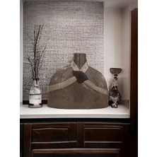 Berra Ceramic Dekoratif Vazo, Modern Tasarım Şık Salon Vazosu,  Premium Dekoratif Cam Vazo , Özgün Tasarım, Modern & Lüks Salon Aksesuarı