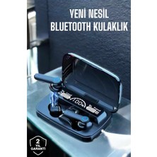 Northcity Bluetooth Kulaklık Powerbankli Dijital Göstergeli Dokunmatik Kontrol - 5.1 Surround Ses & Bluetooth 5.0