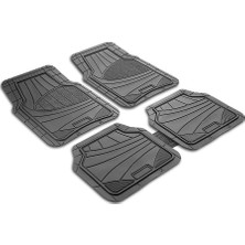 Elif ELİF 3D Peugeot 207 2007-2014 Uyumlu  Havuzlu Paspas Takımı 5 Parça Siyah Renkli Aşınmaya Dayanıklı Malzeme ile Üretilmiştir