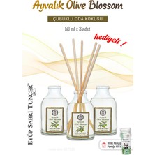 Eyüp Sabri Tuncer Ayvalık Olive Oda Kokusu 3 Adet x 50 ml ve Rosıe