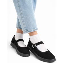 Tarçın Ayakkabı Hakiki Deri Kadın Deri Babet TRC179-0750