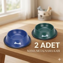  metal mama kabı 2 adet