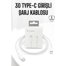 Northcity USB Type-C To Lightning Hızlı Şarj Kablosu 30W - iPhone Uyumlu ve Veri Aktarım