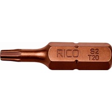 Rico Rıco T20 Torx Bits Uç Mıknatıslı 25 mm