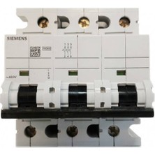 Siemens 3X125  C Tipi 10 Ka W Otomat Sigorta