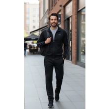 Elloks Erkek Rashell Kumaş Kolej Yaka Spor Rahat Kesim Eşofman Takım