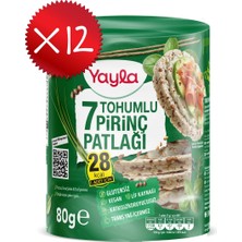 Yayla 7 Tohumlu Pirinç Patlağı 80 g x12