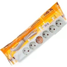 Herşey Trend Herşeytrend Asel 6'lı Topraklı Grup Priz 2mt