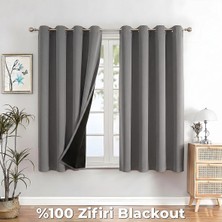 100% Zifiri Blackout Kuşgözü Dikim Tek Kanat
