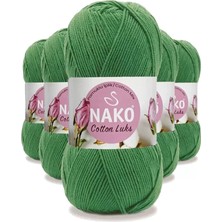 Herşey Trend Herşeytrend 5 Adet Cotton Lüks Yelek Tunik Kazak Bluz Hırka Ipi Yünü Yeşil 97576