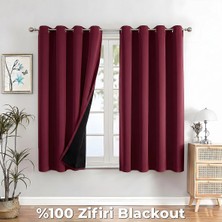100% Zifiri Blackout Kuşgözü Dikim Tek Kanat