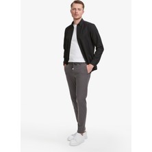 Pierre Cardin Füme Ex. Slim Fit Beli Kordonlu Klasik Jogger Pantolon 50325158-VR058