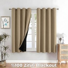 100% Zifiri Blackout Kuşgözü Dikim Tek Kanat