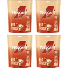 Nescafe Gold 3in1 Yumuşak Içim 17,5 gr 10 Lu x 4 Adet