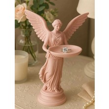 Lotus Home Melek Figürlü Takı Standı – Dekoratif Yüzük & Aksesuar Organizer