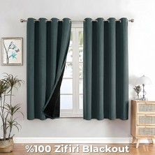 100% Zifiri Blackout Kuşgözü Dikim Tek Kanat