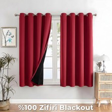 100% Zifiri Blackout Kuşgözü Dikim Tek Kanat