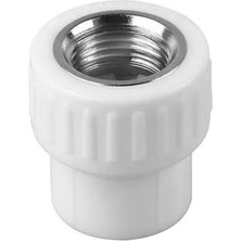 GF Hakan Plastik Gf-Hakan Plastik 25X1/2" Iç Dişli Rekor (10 Ad.lik Paket) Pprc BEYAZ