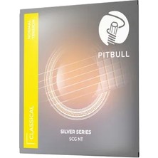 Pitbull Strings Silver Series Scg Nt Takım Tel Klasik Gitar Teli