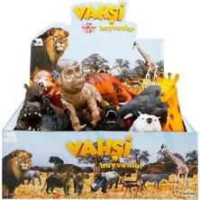 Pazarcan S00000725 Vahşi̇ Hayvanlar Foam Sesli̇ 27CM -Sun