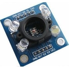 Emay Center TCS3200 - TCS230 Renk Tanım Sensörü Kartı - Sensör Yuvalı - Gy-31