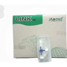 LİNK Link Üç Yollu Musluk Mavi 50'li Kutu