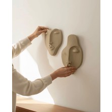 Faces Facemask - 2'li Dekoratif Duvar Aksesuarı