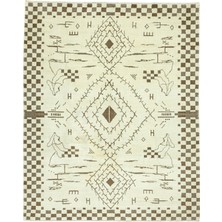 Soho Antiq Jadida Etnik Desenli Moroccan El Dokuma Halı 240X286CM