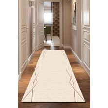 Dekomod Dijital Baskı Dört Mevsim Kaymaz Taban Yıkanabilir Kesme Koridor Mutfak Oda Yolluk Halı