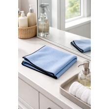 Orbit 2’li Baklava Desenli Mikrofiber Cam Bezi 40X40 cm | Iz Bırakmaz, Tüylenmez, Süper Emici Profesyonel Cam Temizlik Bezi | Ayna, Cam, Parlak Yüzeyler Için Ultra Performans Bez Seti