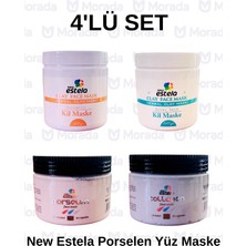 New Estela Profesyonel Yüz Maskesi Seti 4lü