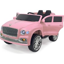 Akar Oyuncak Boss  Kumandalı Akülü Araba -Pembe