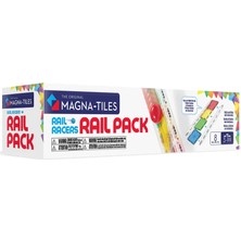 MAGNA-TILES Magna-Tıles® - Rail Racer Ray Paketi - 8 Parça