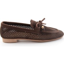 Bambi Kahve  Kadın Loafer Ayakkabı K01688012772