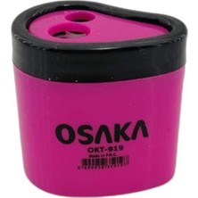 Osaka Pembe Çift Hazneli Damla Şekilli Kalemtraş