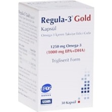 Assos Regula-3 Gold Omega-3 1250 mg 30 Kapsül