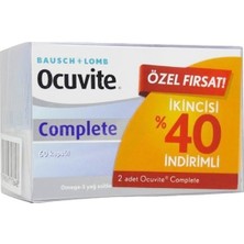 Bausch + Lomb Ocuvite Complete 60 Kapsül - 2'li Fırsat Paketi