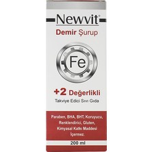 RCFARMA Newvit Demir Şurup 200 ml