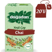 Doğadan Yeşil Çay Chai Çay 20'li