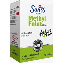 Swiss Bork Methyl Folat 30 Tablet