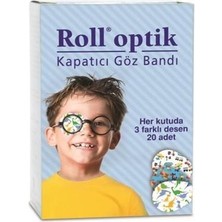 Roll Optik Göz Bandı Erkek 20'li