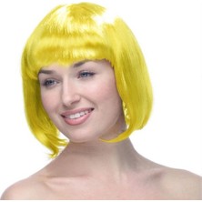 Nemere Sarı Küt Peruk Saç