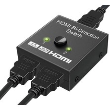 Alfais 4494 2 Port Çift Yönlü Hdmi Switch Splitter Ekran Monitör Çoklayıcı Çoğaltıcı