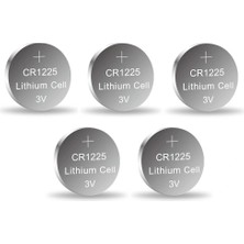 Uravas Store Yuma CR1225 Süper Lityum 3V 5’li Kart Düğme Pil