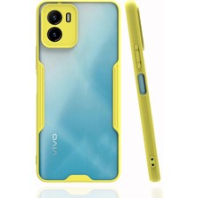 Uravas Store Y15S Kılıf Platin Silikon - Sarı