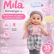 Toyska Mila Ağlayan ve Emzikli Bebek (35 Cm)