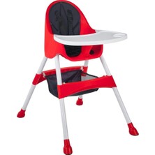 LTG Nova Babyhope BH-7001 Mama Sandalyesi Kırmızı